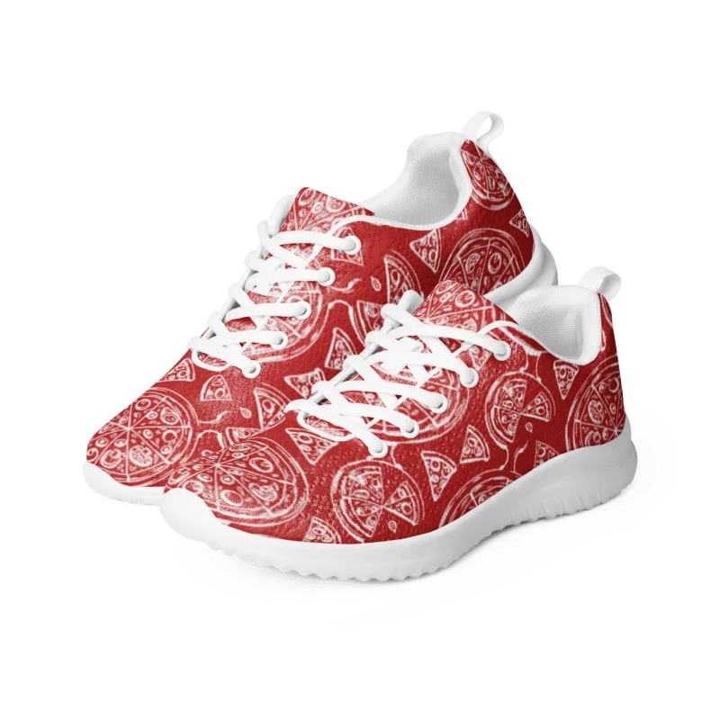 Pizza Athletic Shoes Red/White Male product image (7)