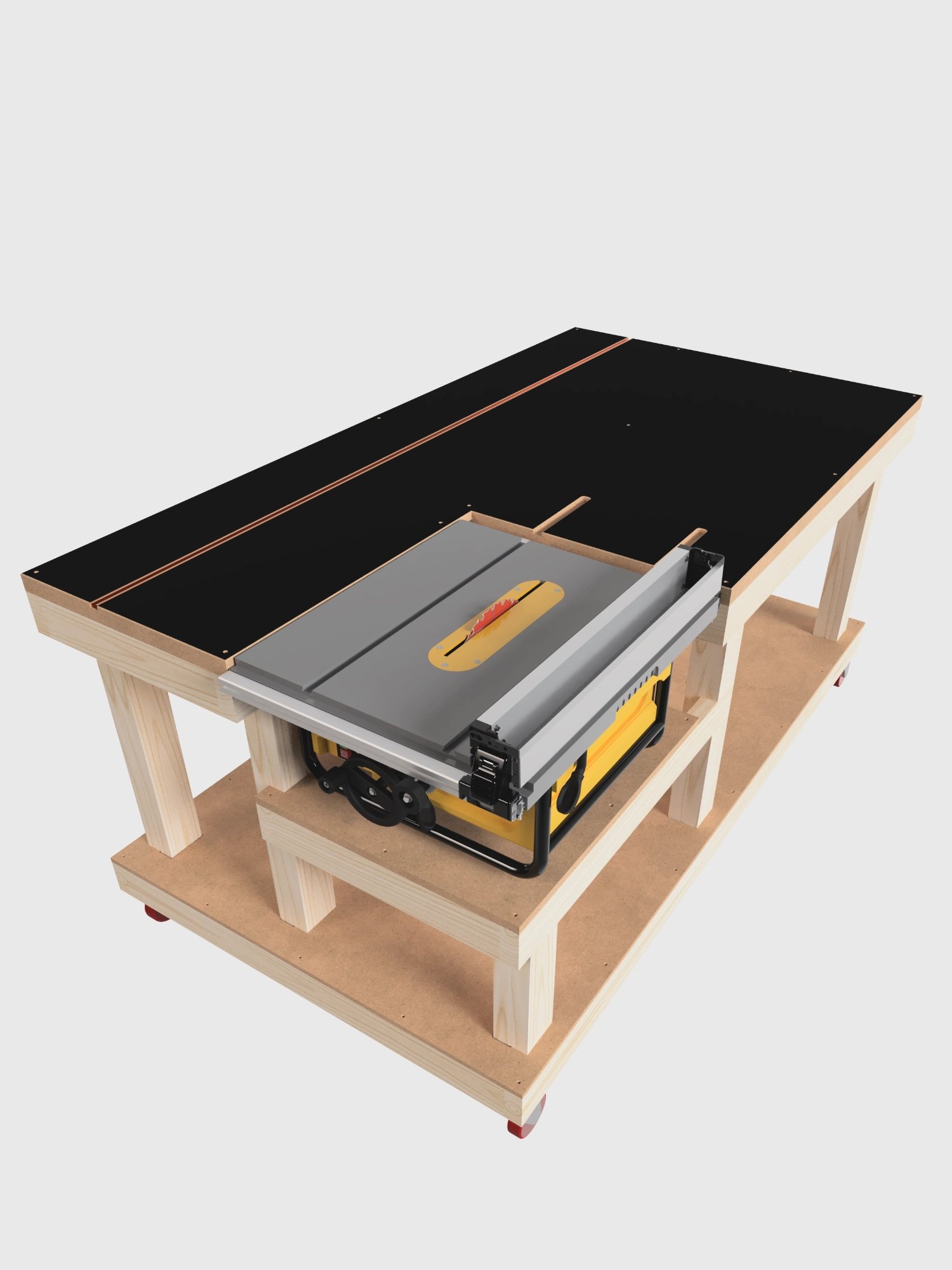 Workbench and Outfeed Table | Digital Plans product image (1)