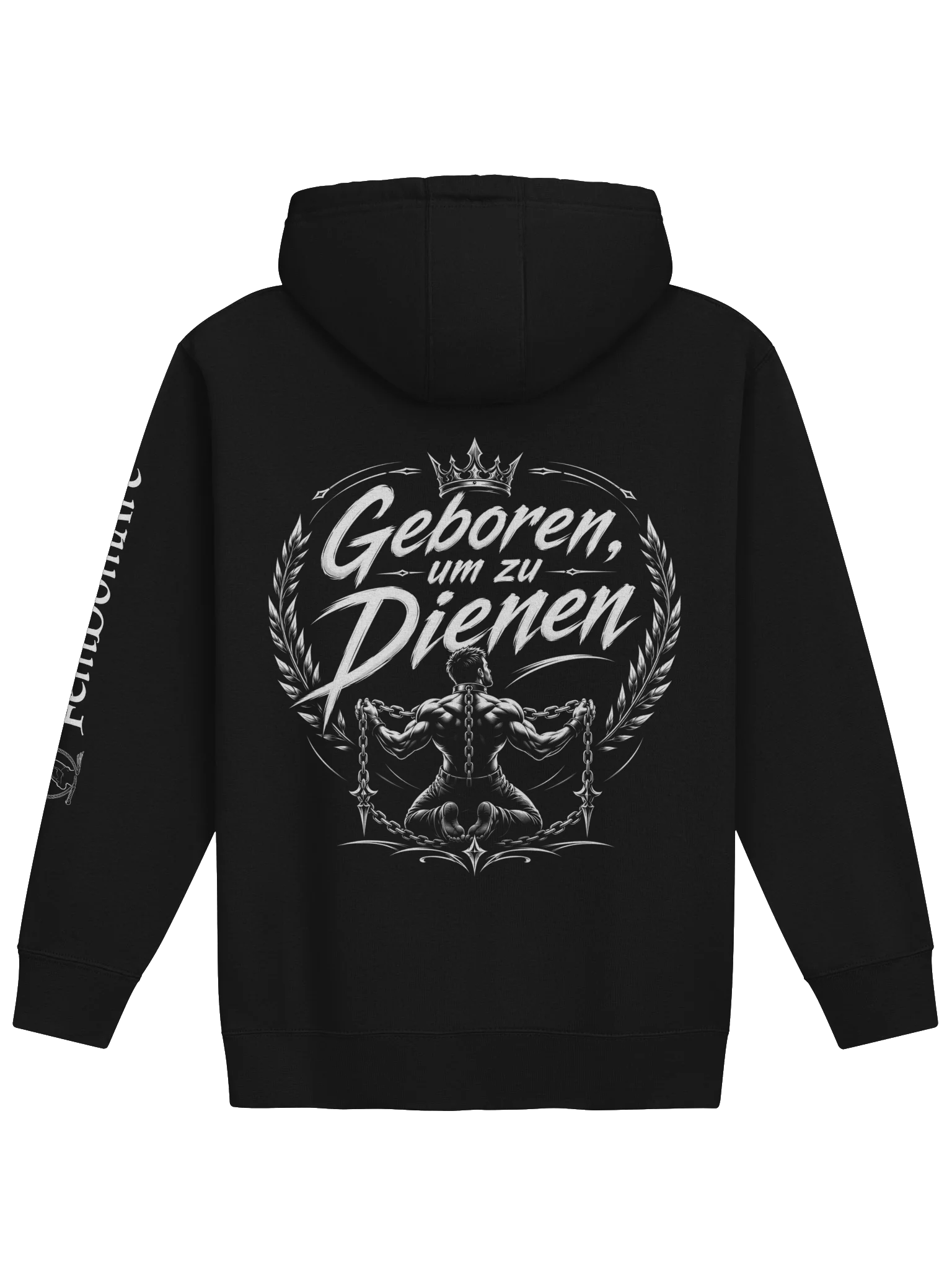 Geboren, um zu dienen – Ja, Herrin! | Dominanter Statement Hoodie product image (4)