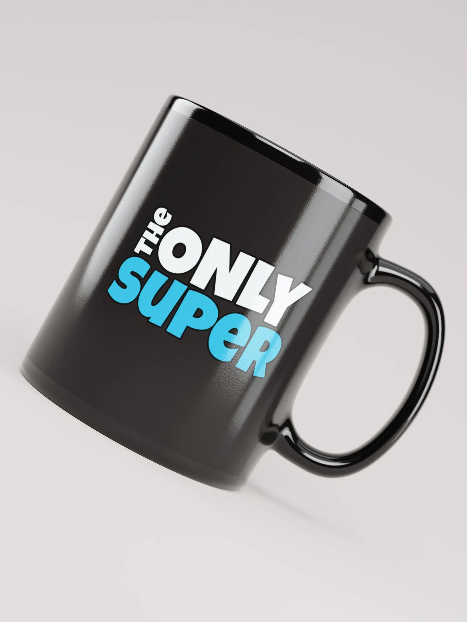 TheOnlySuper - Black Mug product image (7)