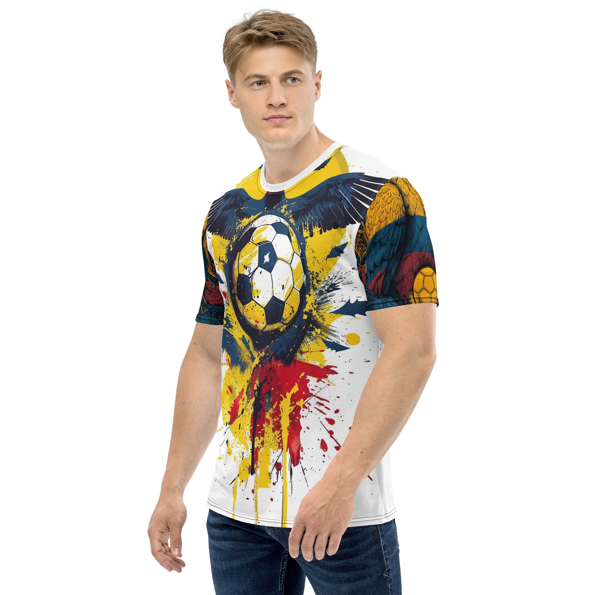 Colombia Fantasy Football Mens T shirt product image (8)