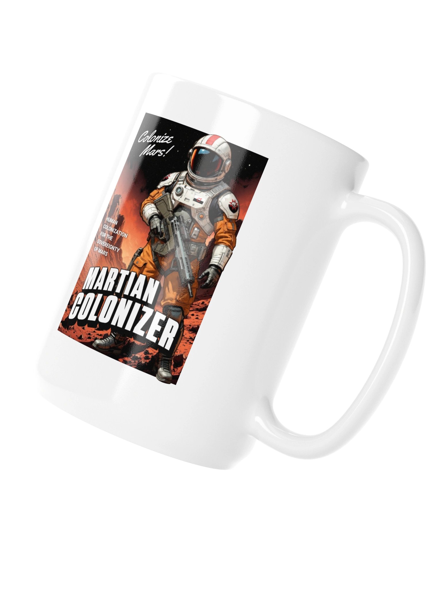 Martian Colonizer Poster Mug product image (4)