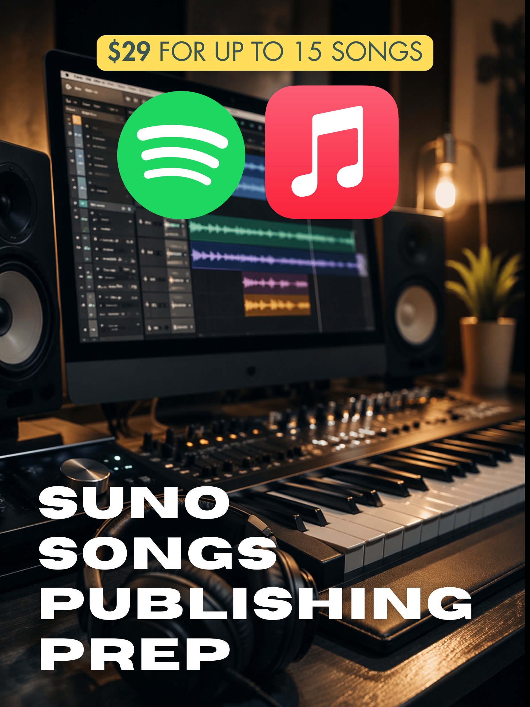 SUNO Songs Publishing Prep product image (1)