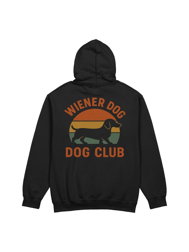 Wiener Dog Club Retro Dachshund Hoodie product image (2)