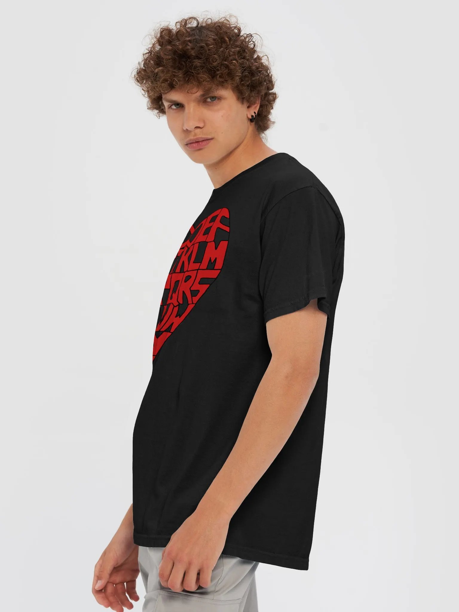 Missing "U" T-Shirt (Black) product image (3)