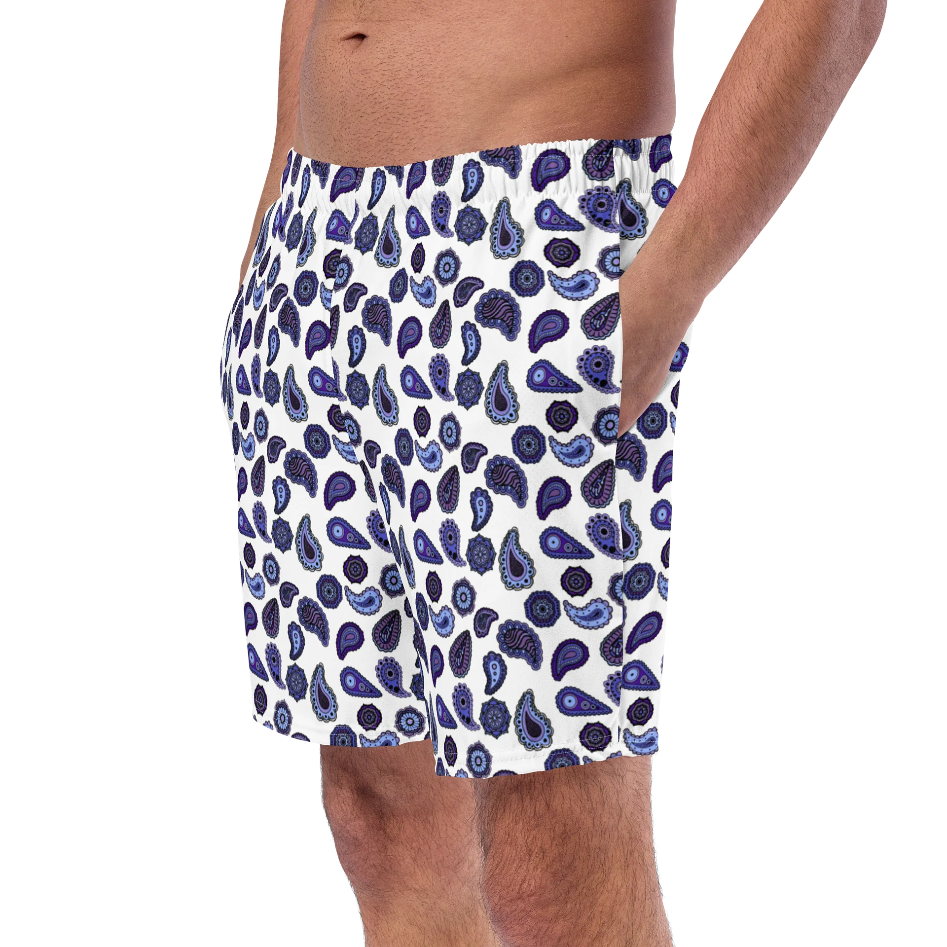 Trippy Swim Trunks Blue product image (2)