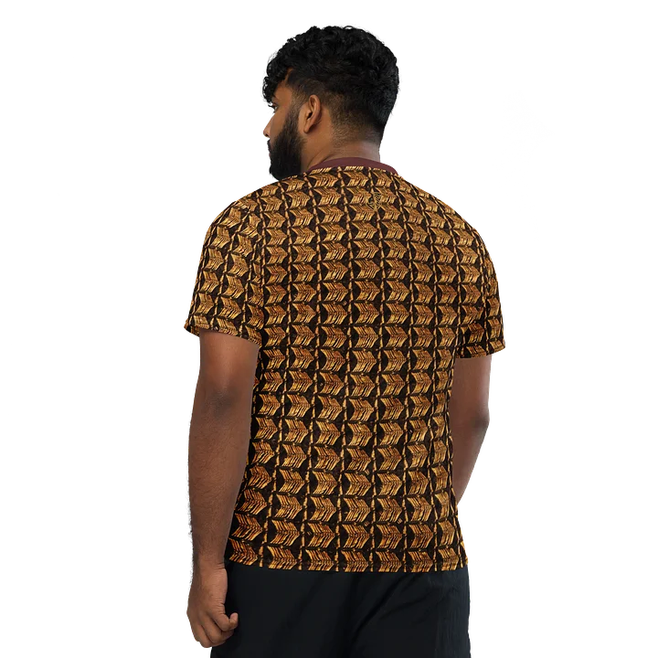 Lafate Store Designer Shirt Bronze Metal-Burgundy product image (2)