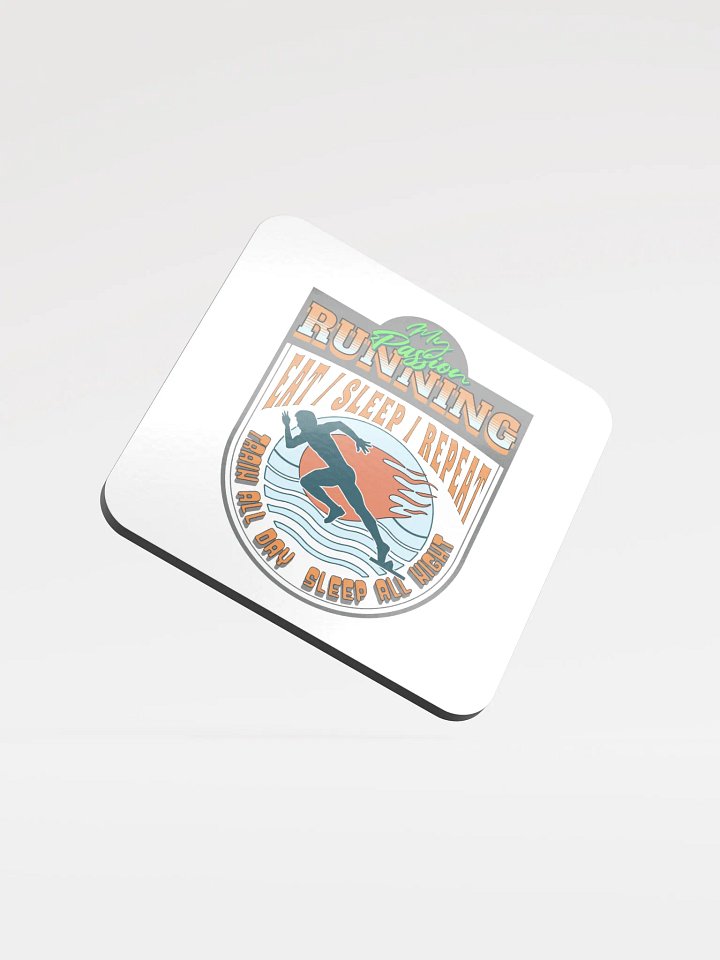 My Passion Running Shield Lifestyle Cork Coaster Set product image (2)