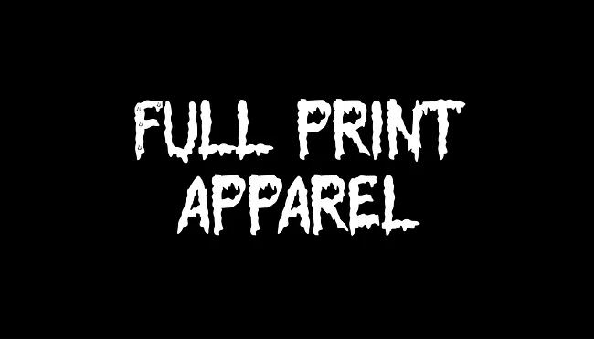 Full Print Apparel