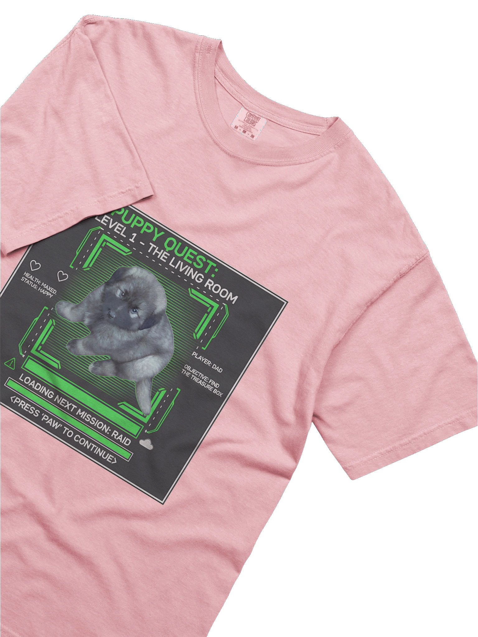 The 'Press Paw' Design | Gaming Mode Activated Shirt product image (6)