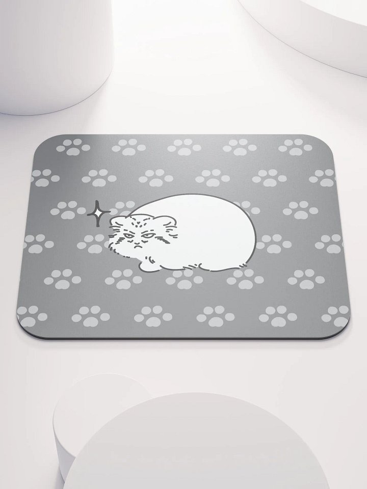 Grumpy Manul - Mousepad product image (1)