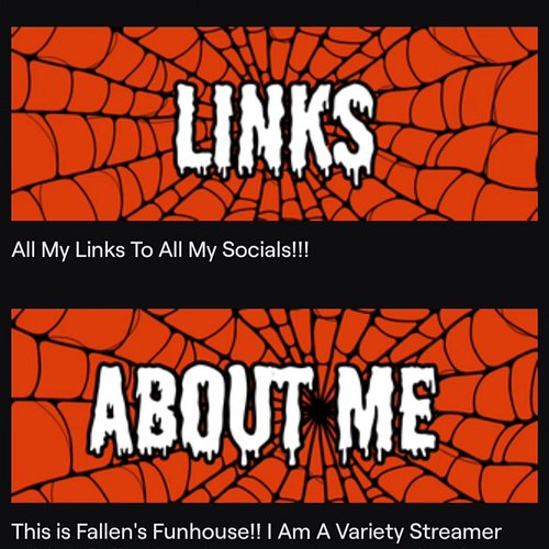 Created some new #twitch panels for my stream the other day! Figured id show them off lol Everything is getting alot more coh...
