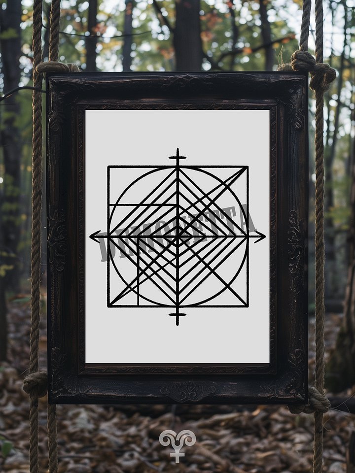 PROTECTION SIGIL to break a curse & banish bad luck! product image (1)