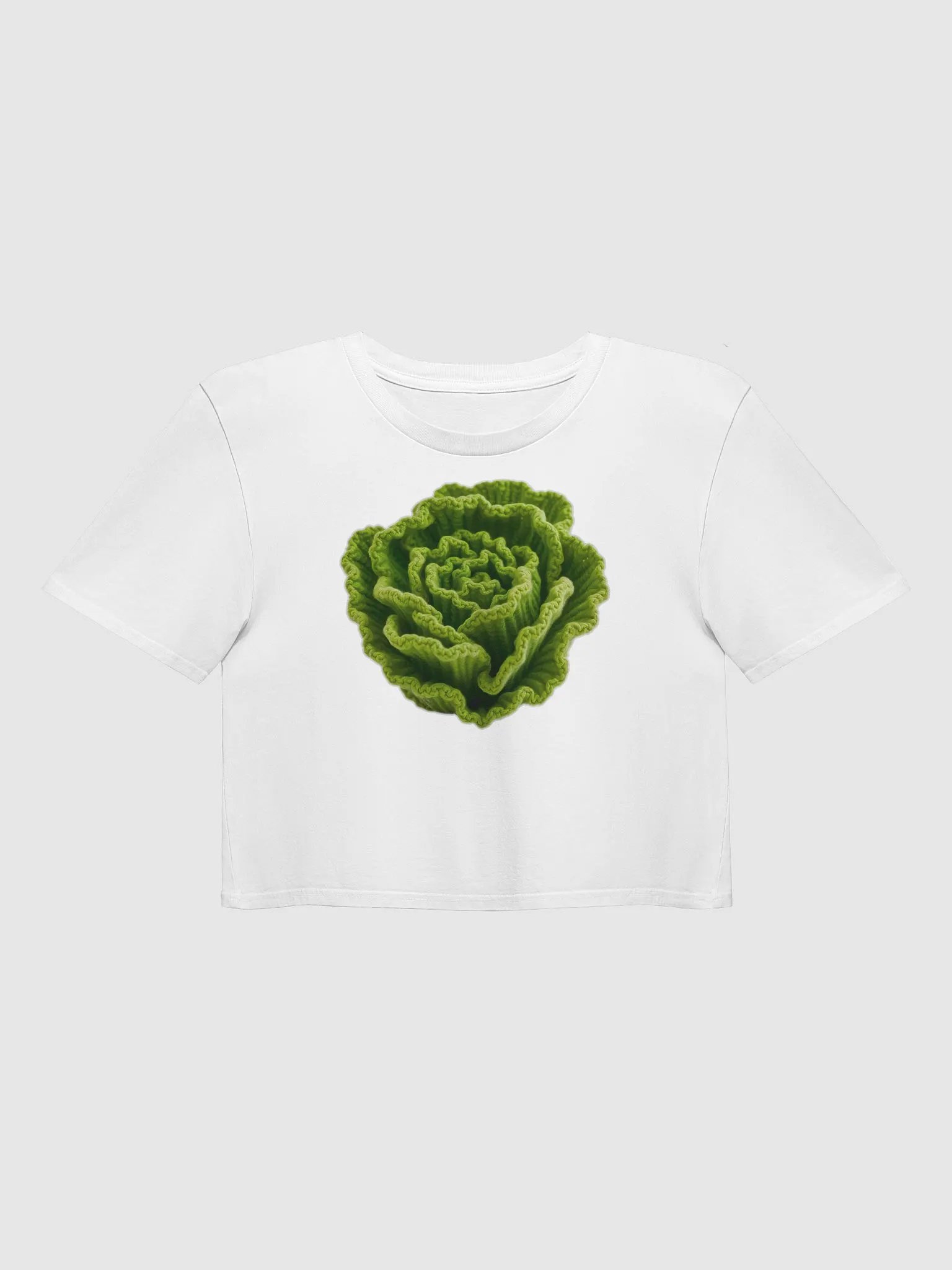 CozyAvocado Women's Premium Lettuce Crop Top #8 product image (1)