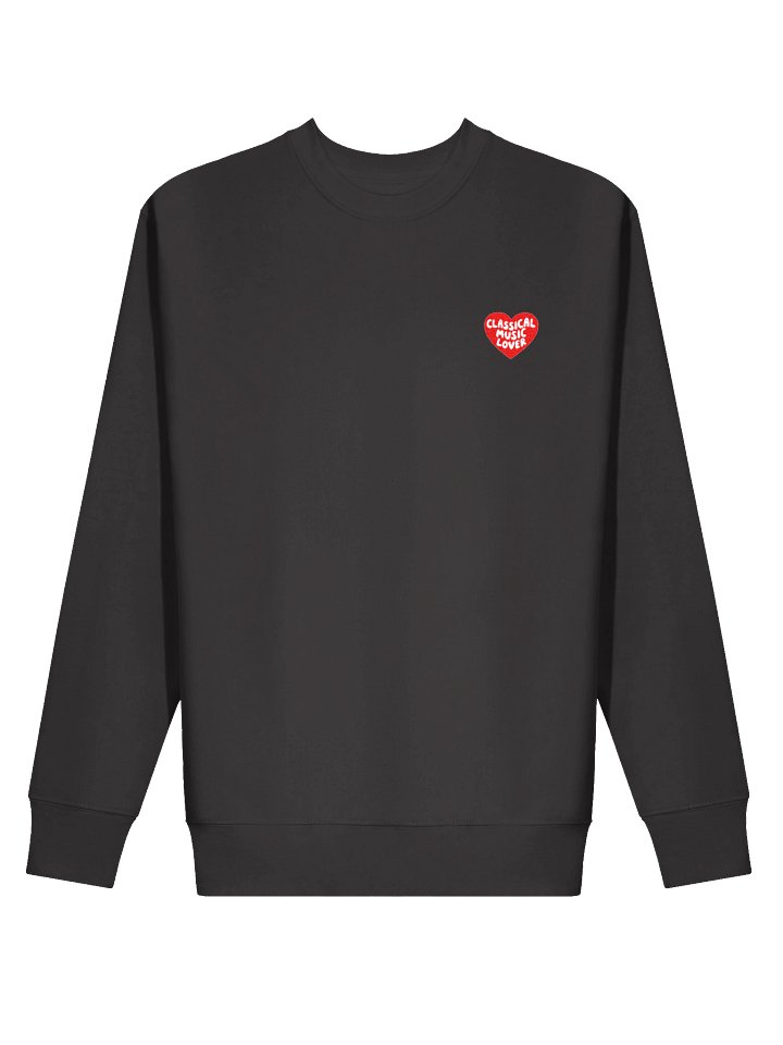 Embroidered Heart Sweatshirt - Red product image (1)