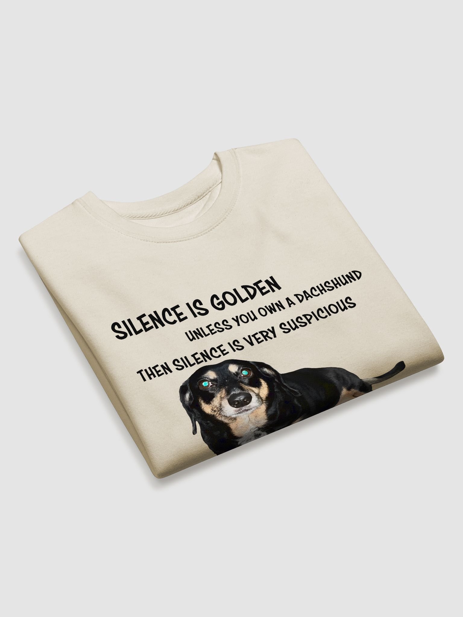Silence is Golden Premium Sweatshirt product image (3)