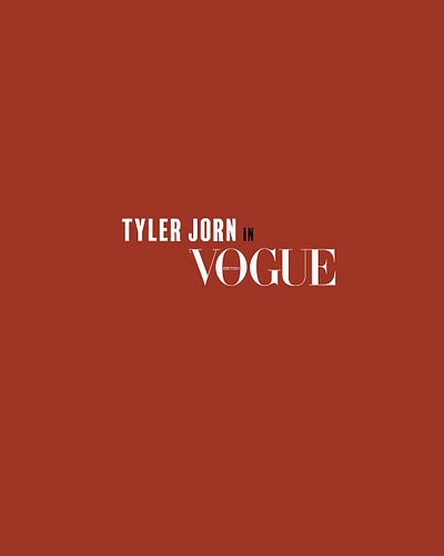 Tyler Jorn in British Vogue ❤️

Brand Photography: @laurent_studio 
Model: @albane.fouchet 
Producer: @harvesttablepictures 
...