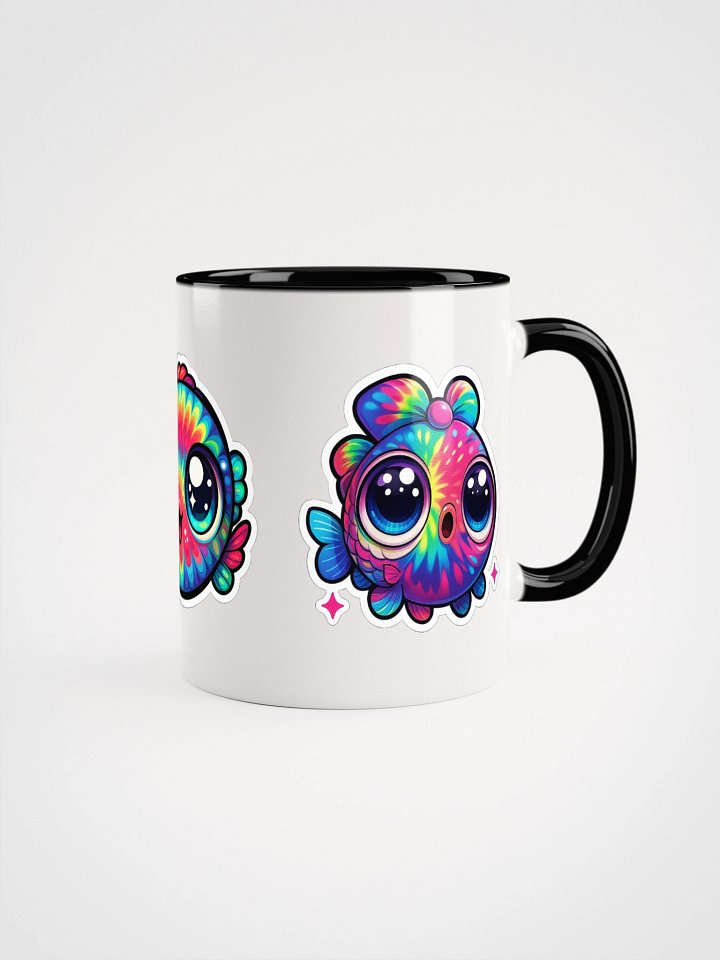 Tie Dye Fishies Trio Ceramic Mug product image (11)