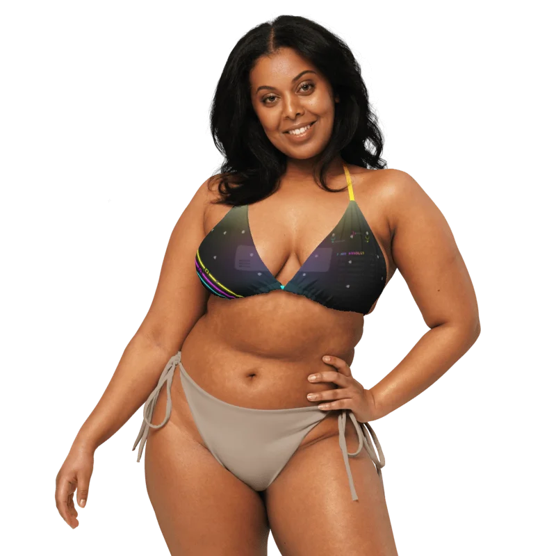 AbsolutRyan - Graphic - All-Over Print Padded String Bikini (Top) product image (5)