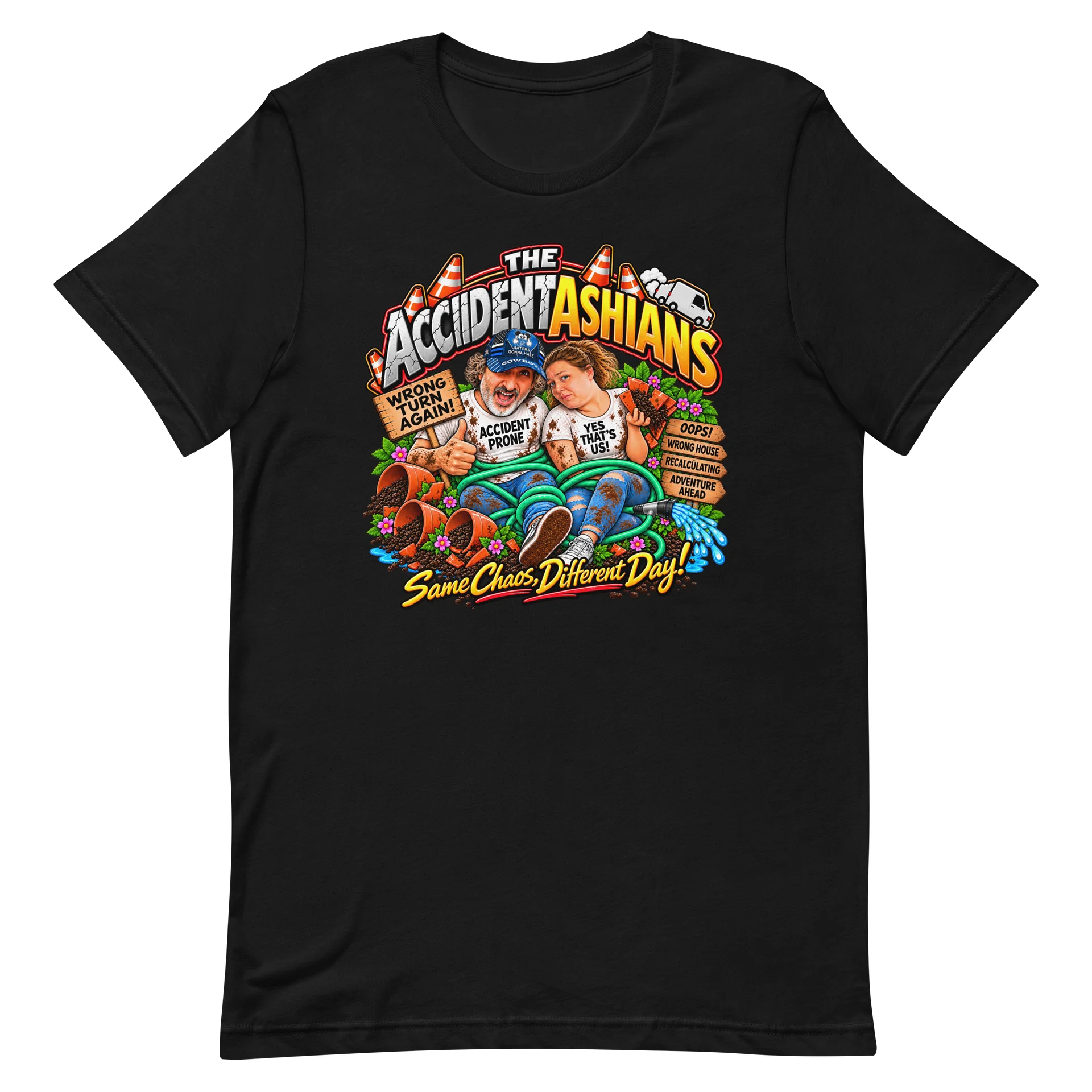 The Accidentdashians – Same Chaos, Different Day Tee product image (2)