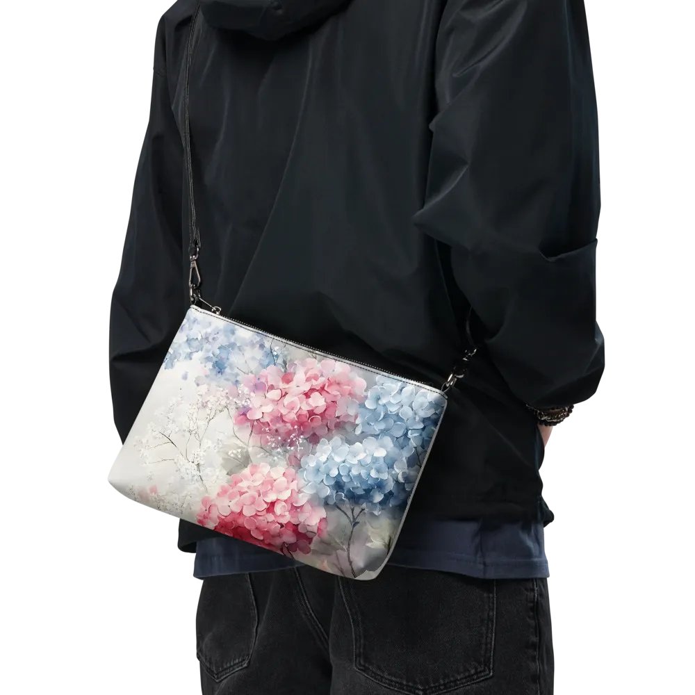 Dreamy Hydrangea All-Over Print Crossbody Bag product image (9)