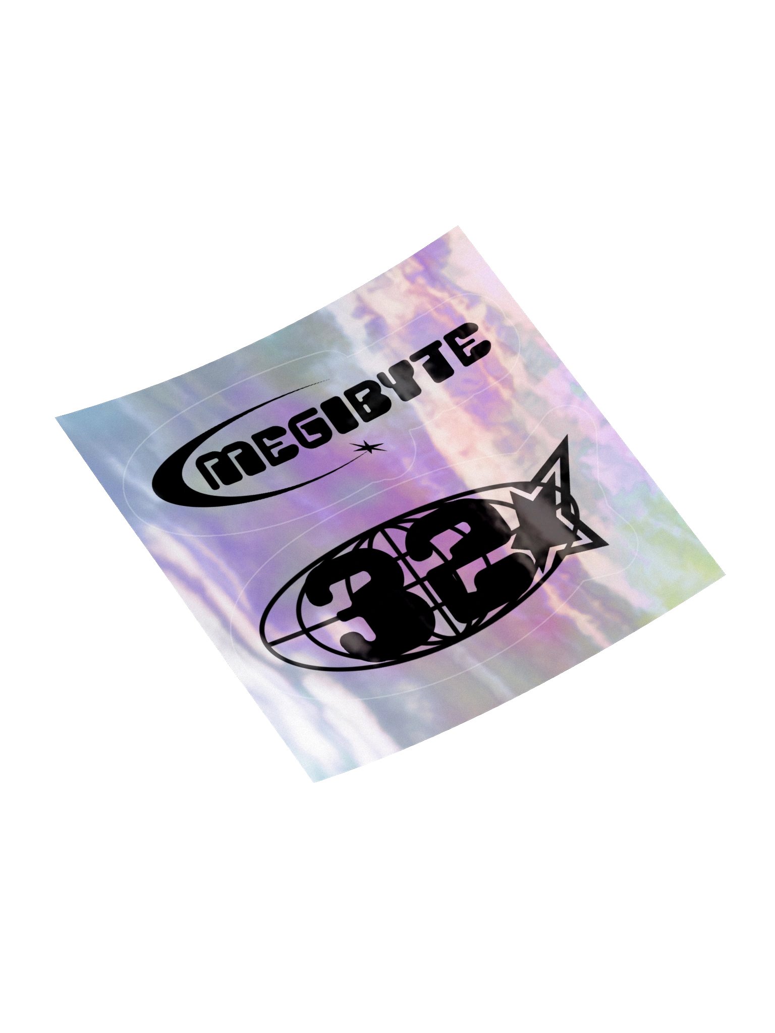 MEGIBYTES Holographic Sticker Pack product image (12)