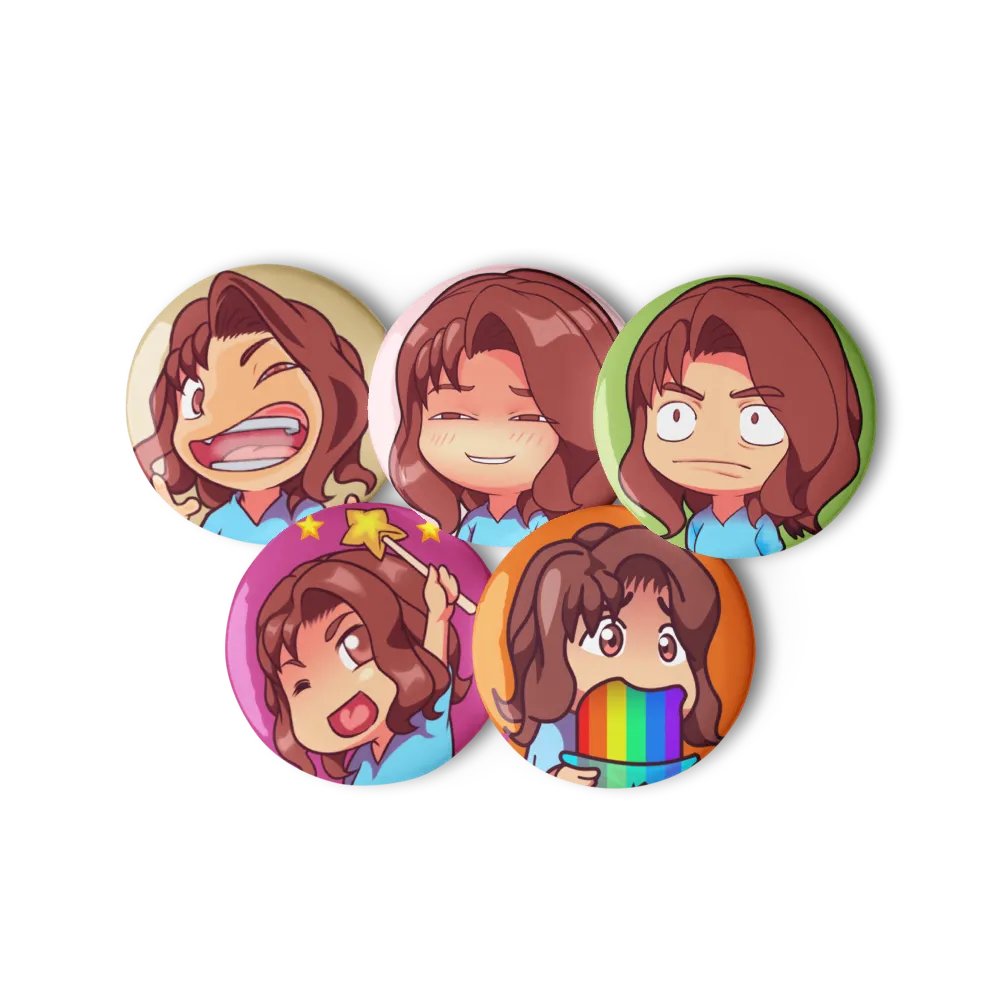 MadCoffee Emoji Button Pins product image (1)