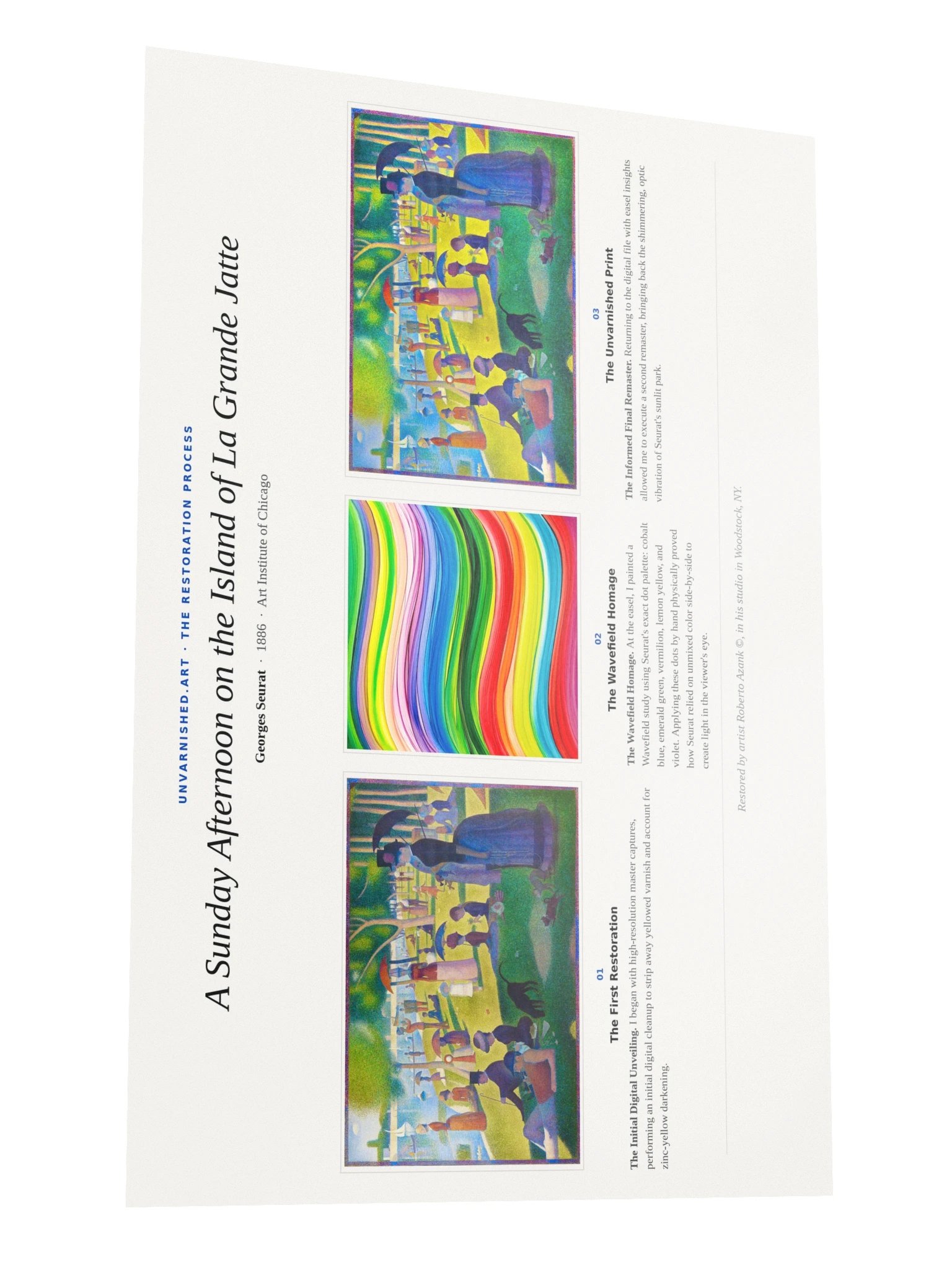 A Sunday Afternoon on the Island of La Grande Jatte — Process Poster product image (3)