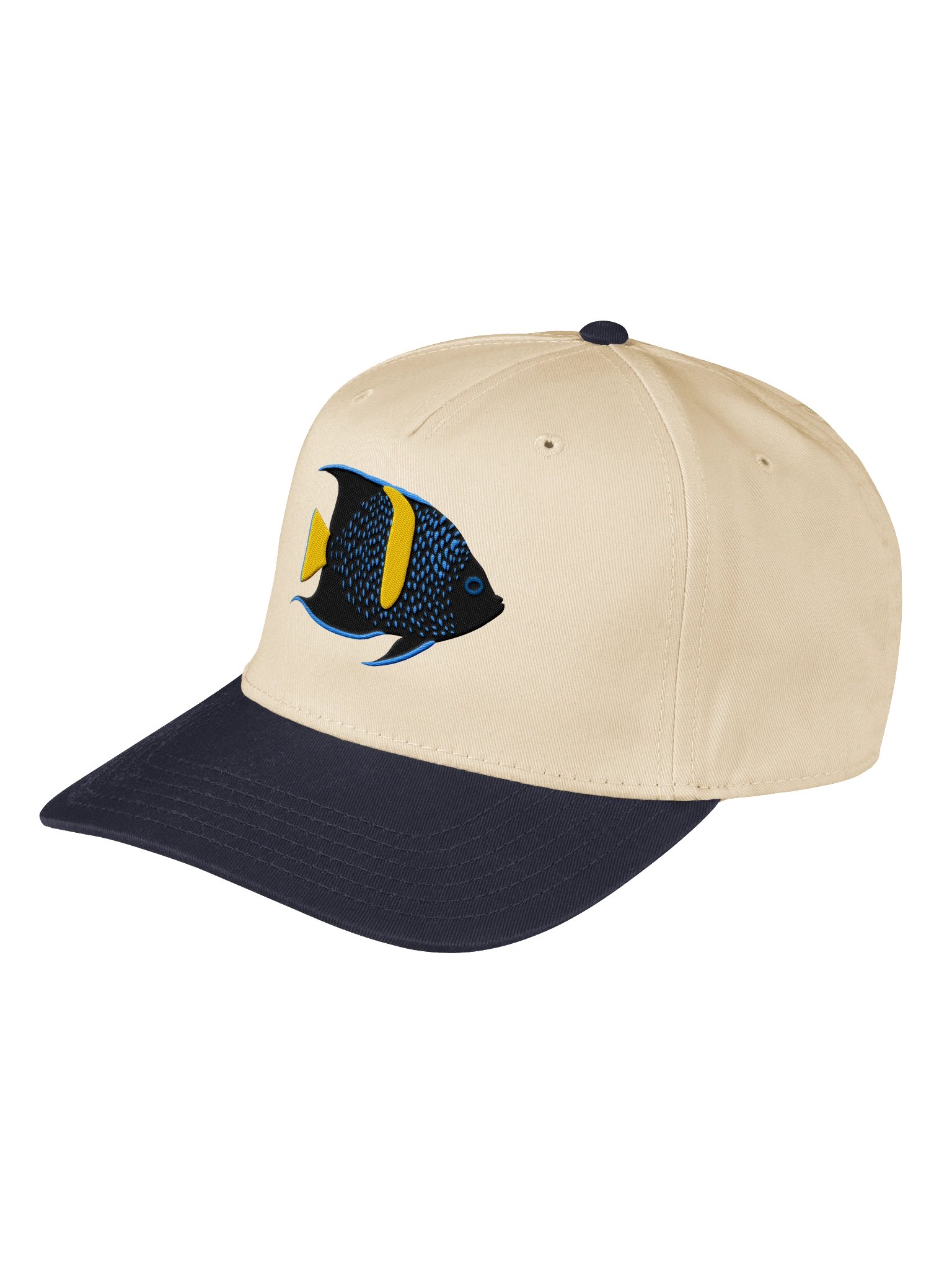 Asfur Angelfish Embroidered Baseball Cap | Reef Fish Hat for Saltwater Aquarium Lovers product image (13)