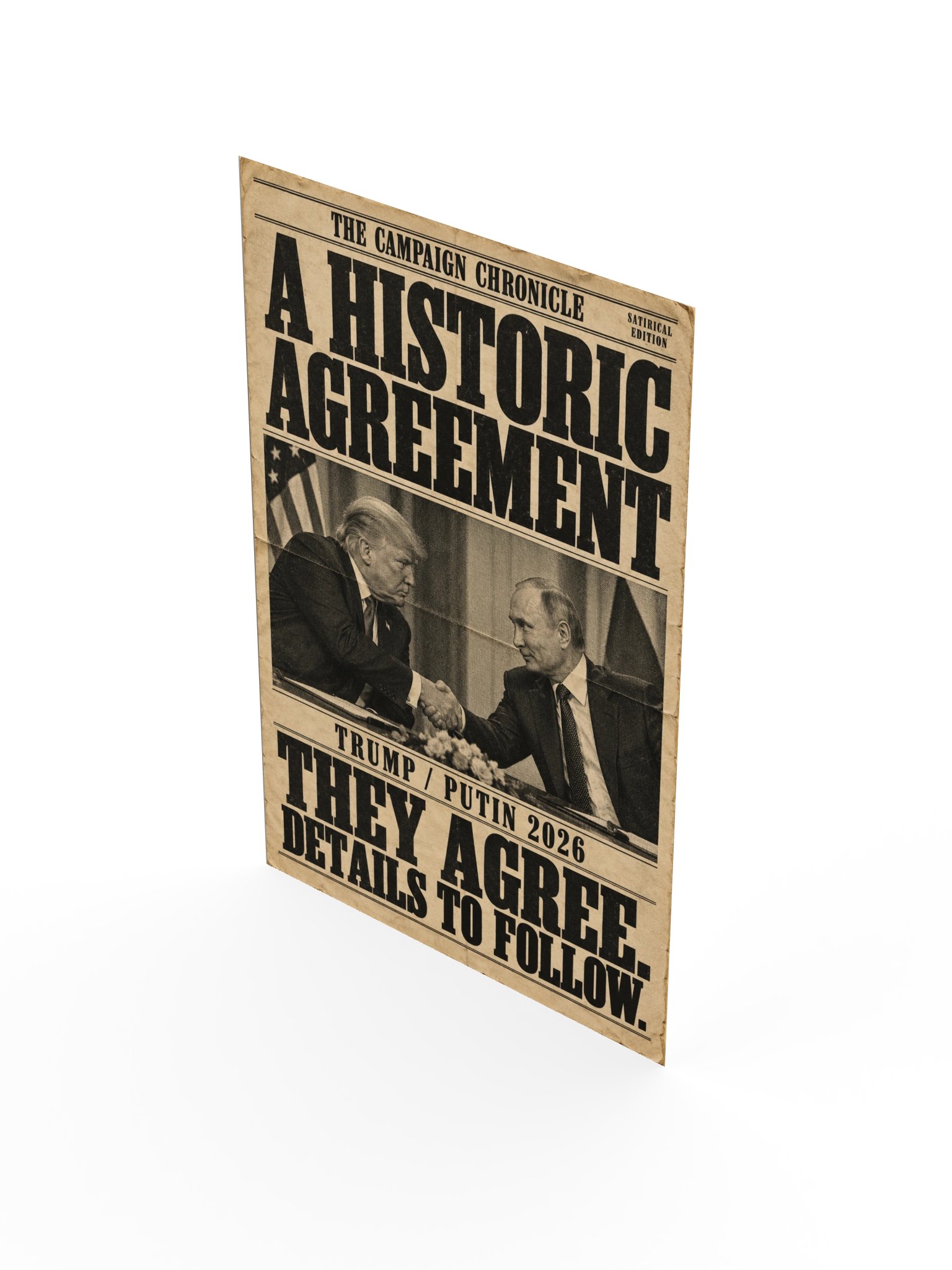 A Historic Agreement — Poster product image (3)
