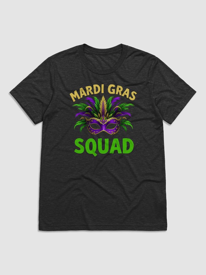 Mardi Gras Squad Tri-Blend Tee product image (1)