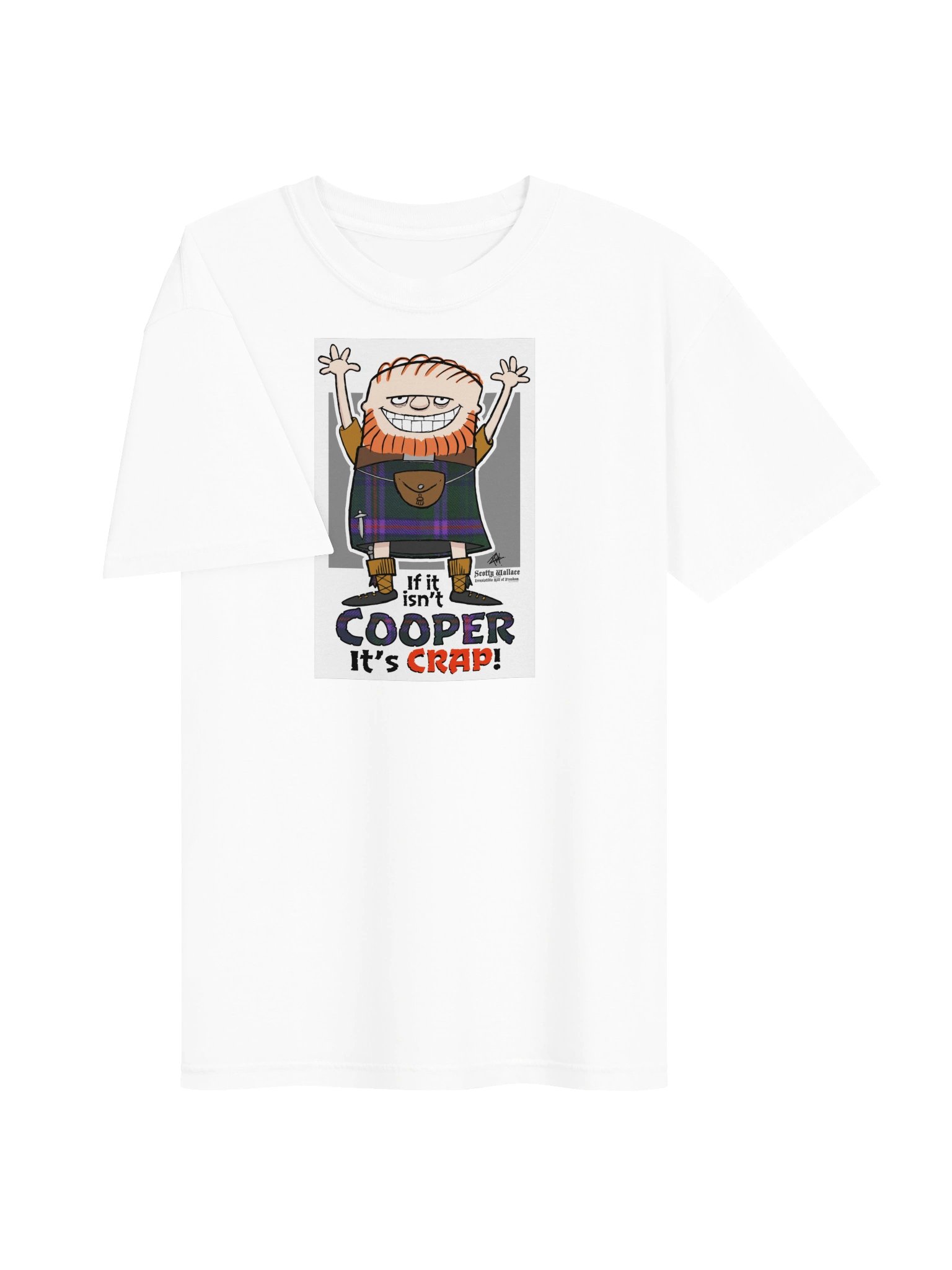 Cooper Clan Tartan - Funny Scottish Humor Scotty Wallace product image (237)