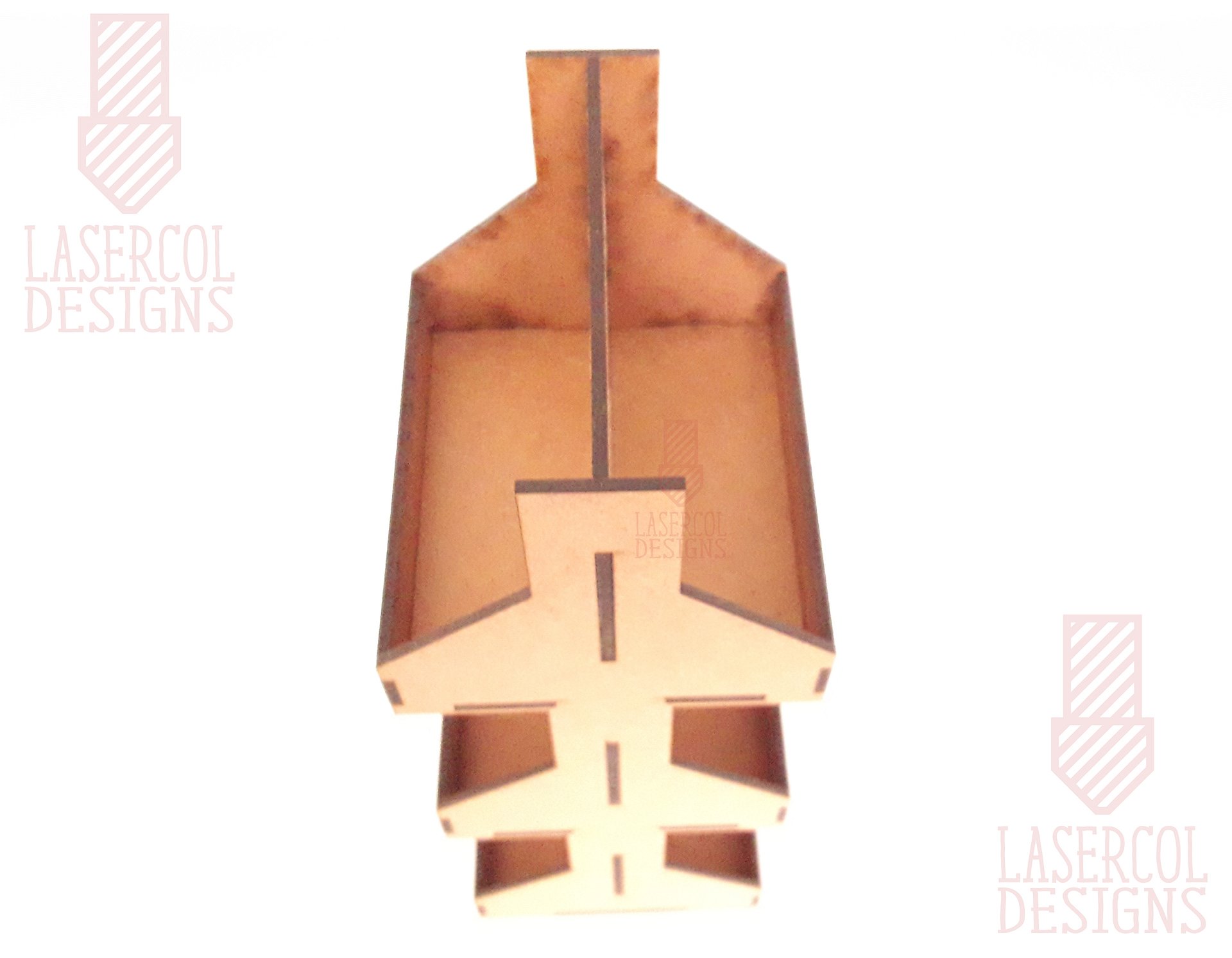 6 Pocket Business Card Holder - Laser Cut Files product image (9)