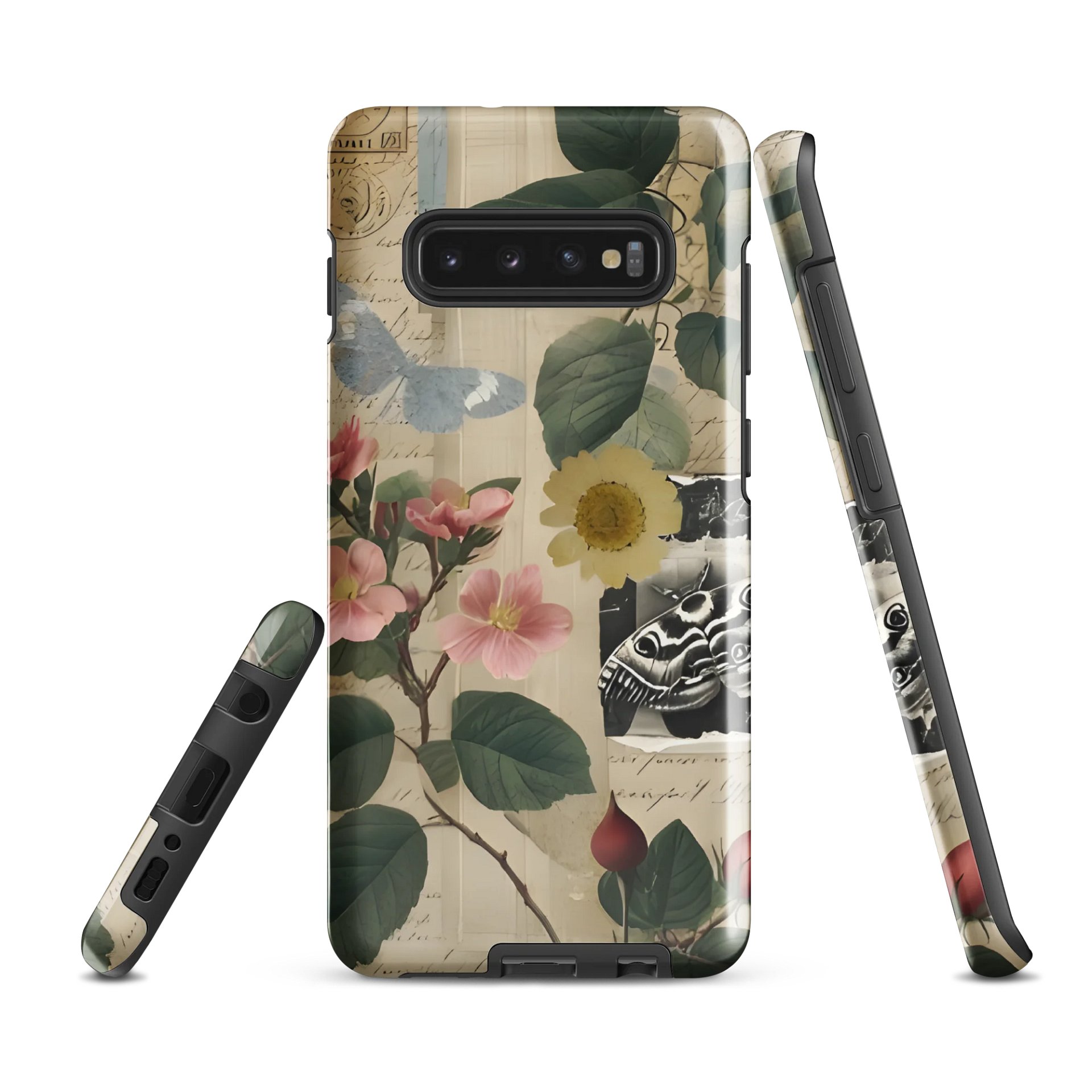 Vintage Botanical Collage Samsung® Tough Case Botanical Collage iPhone Tough Case, Tough Phone Cover, Artistic Phone Protector For Samsung Phones product image (1)