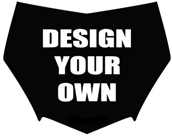 Custom Motocutz Plate Decal product image (1)