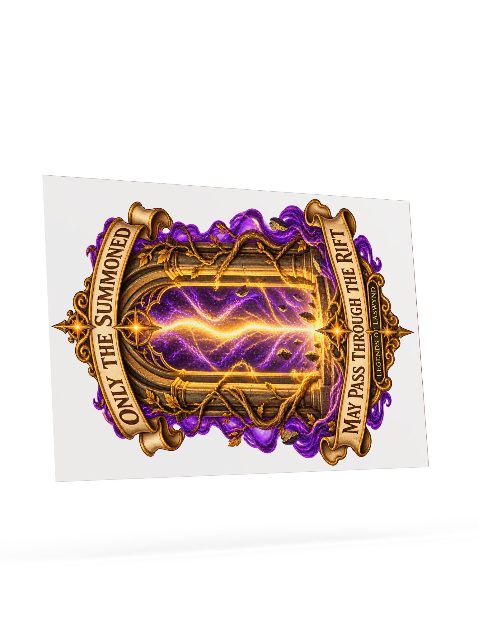 Legends of Laswynd — Only the Summoned Poster product image (9)
