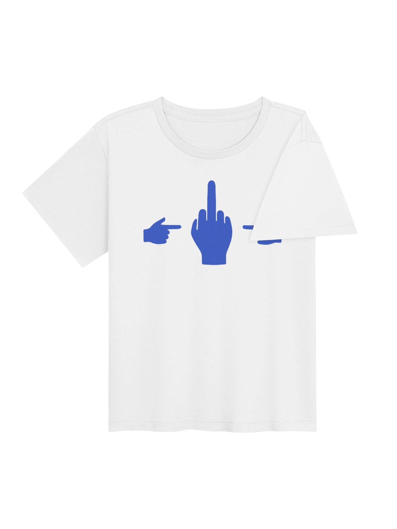 No Middle Finger Point ShopCo Royal Women's Tee product image (4)