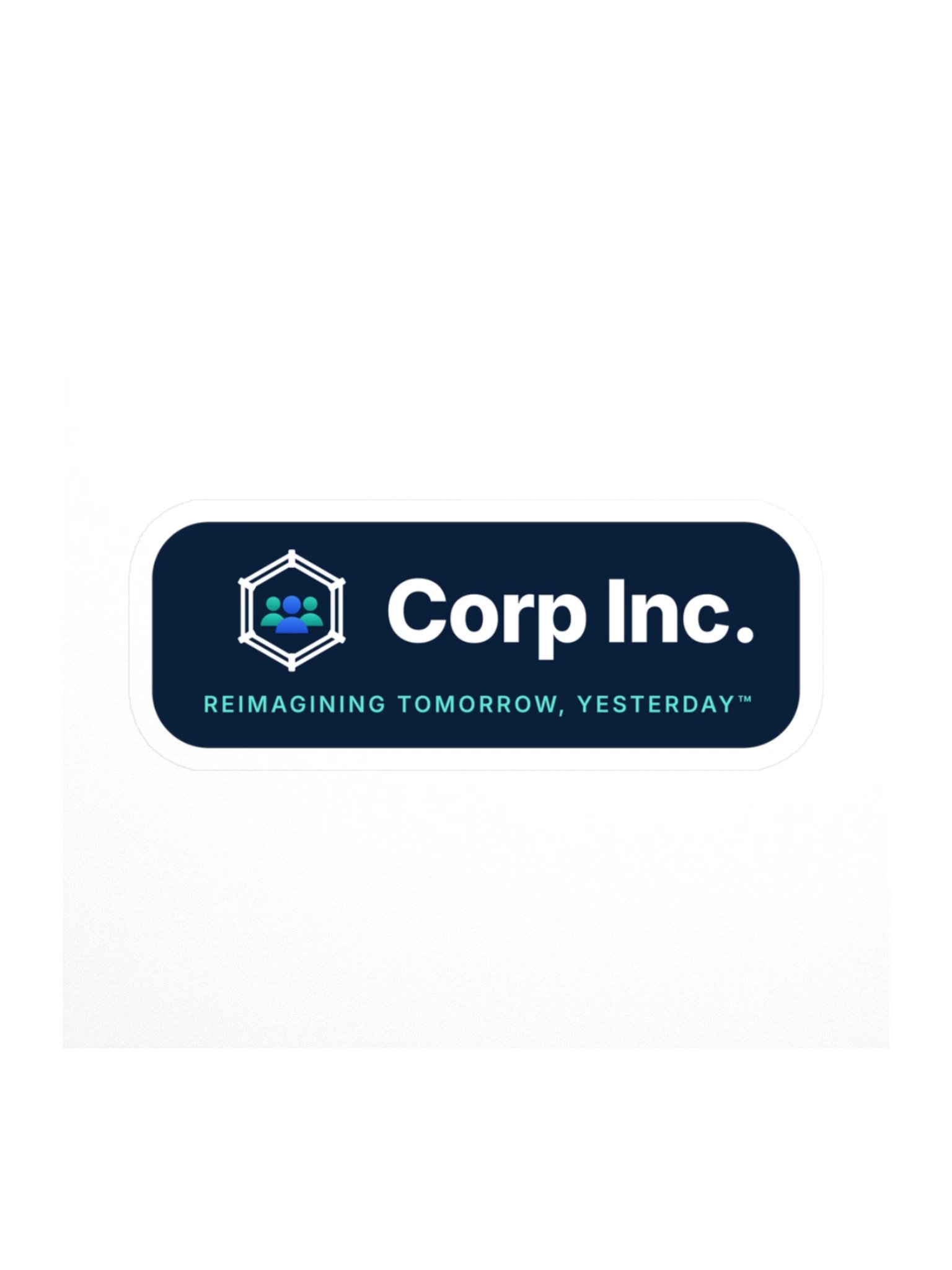 Corp Inc. Logo Sticker product image (1)
