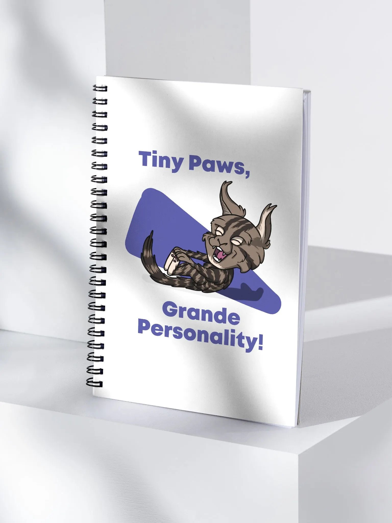 Grande Cat Spiral Notebook product image (3)