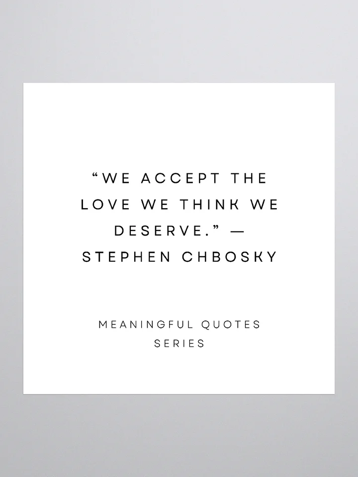 We Accept The Love. product image (1)