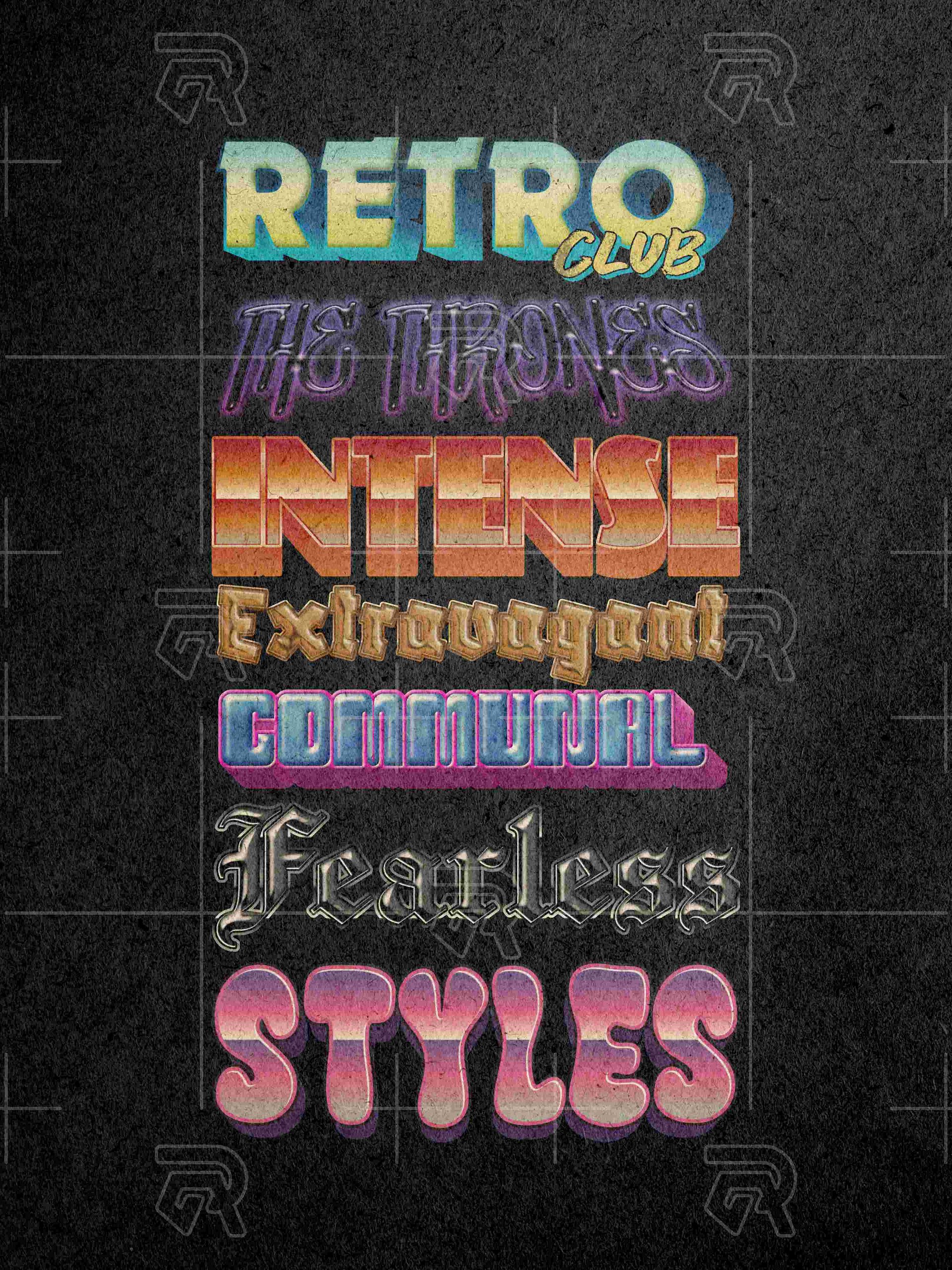 BOOTLEG Text Effects For Affinity product image (4)