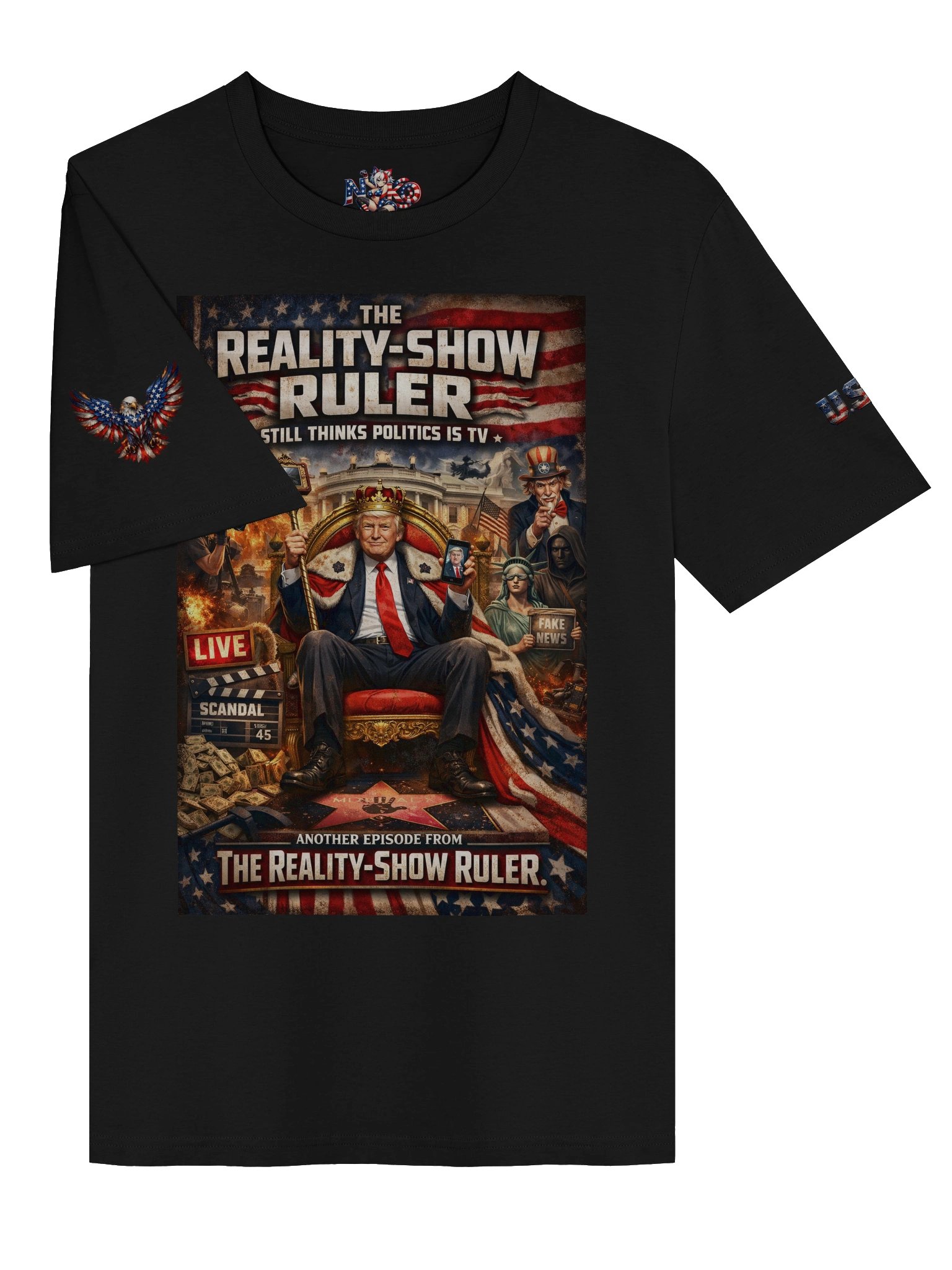 The Reality-Show Ruler — Limited Edition Statement Tee product image (3)