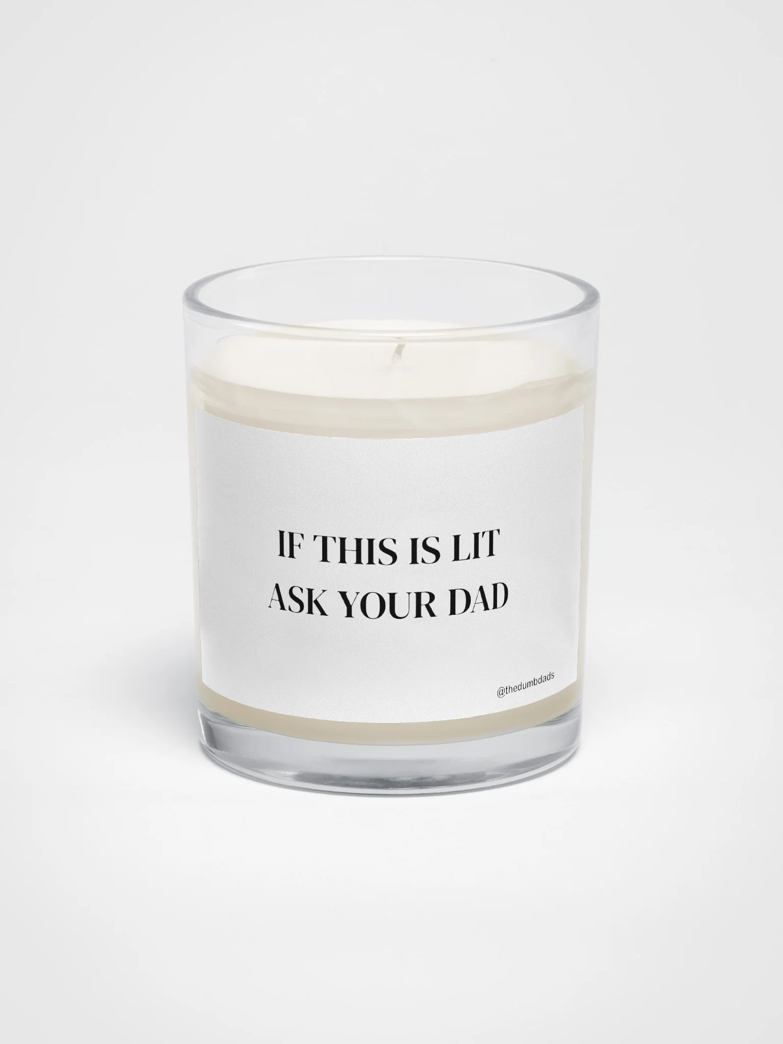 Ask Dad Candle product image (1)