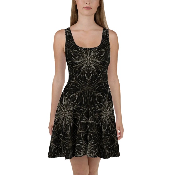 Ethereal All-Over Print Skater Dress product image (2)