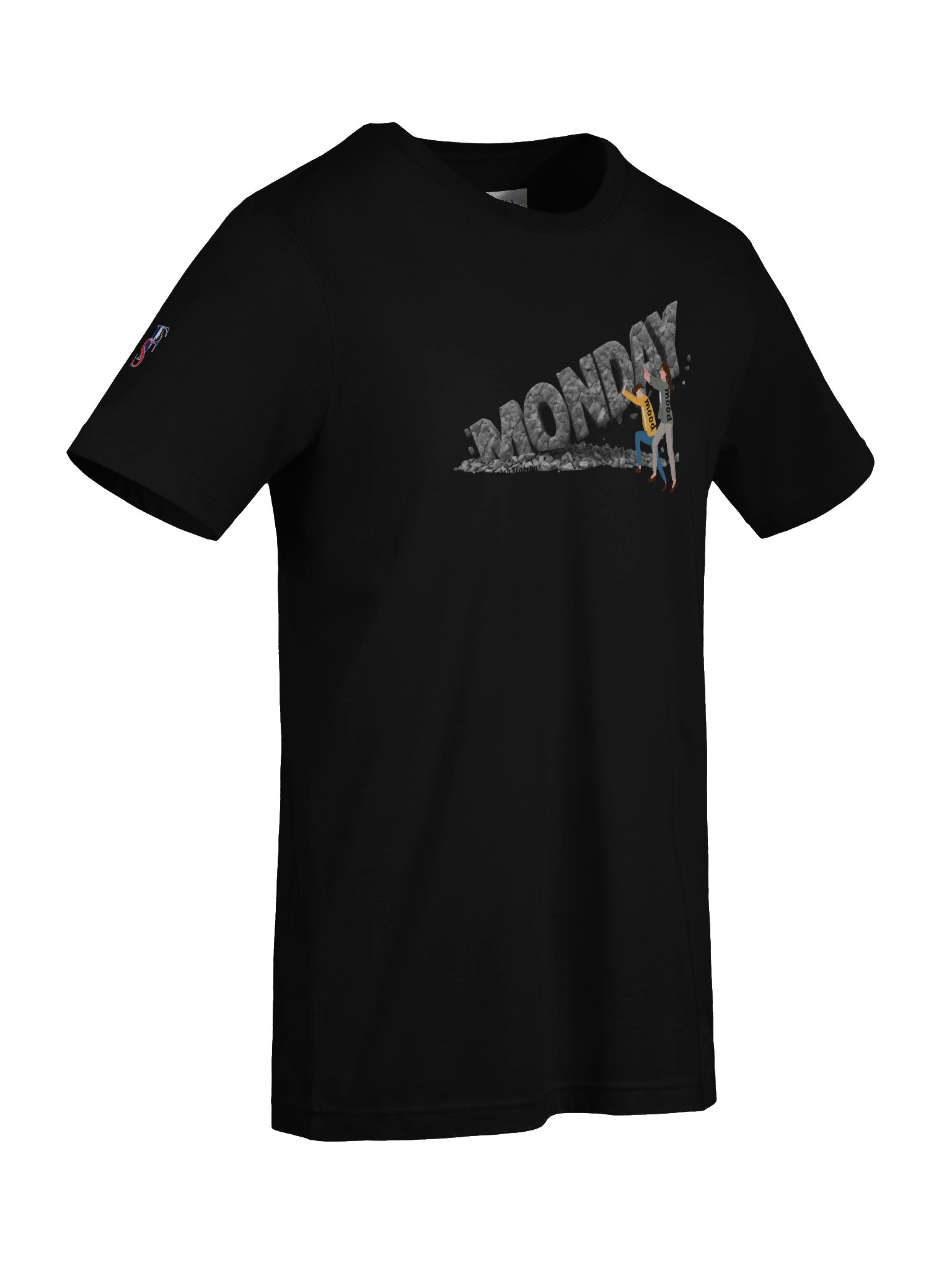 Monday Mood hard mode funny unisex Graphic T-Shirt product image (11)