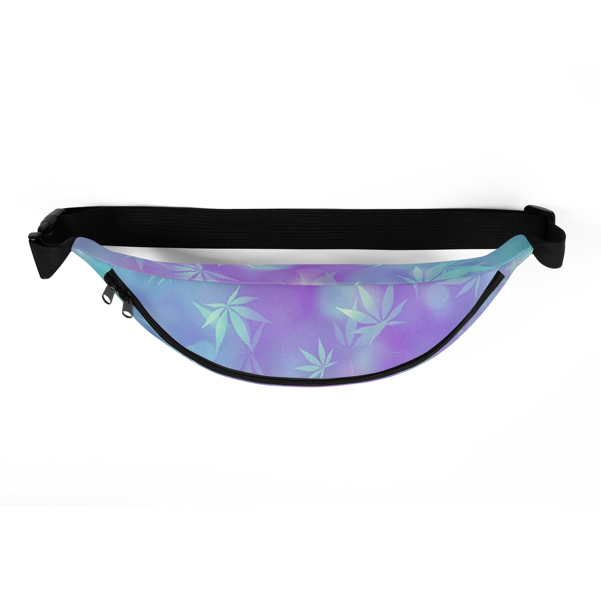 Pastel Cannabis Leaf Fanny Pack – Chill Style on the Go product image (6)