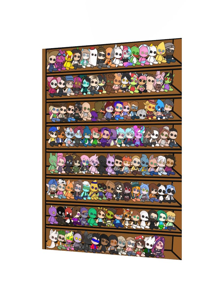 Plushies Shelf Poster product image (2)