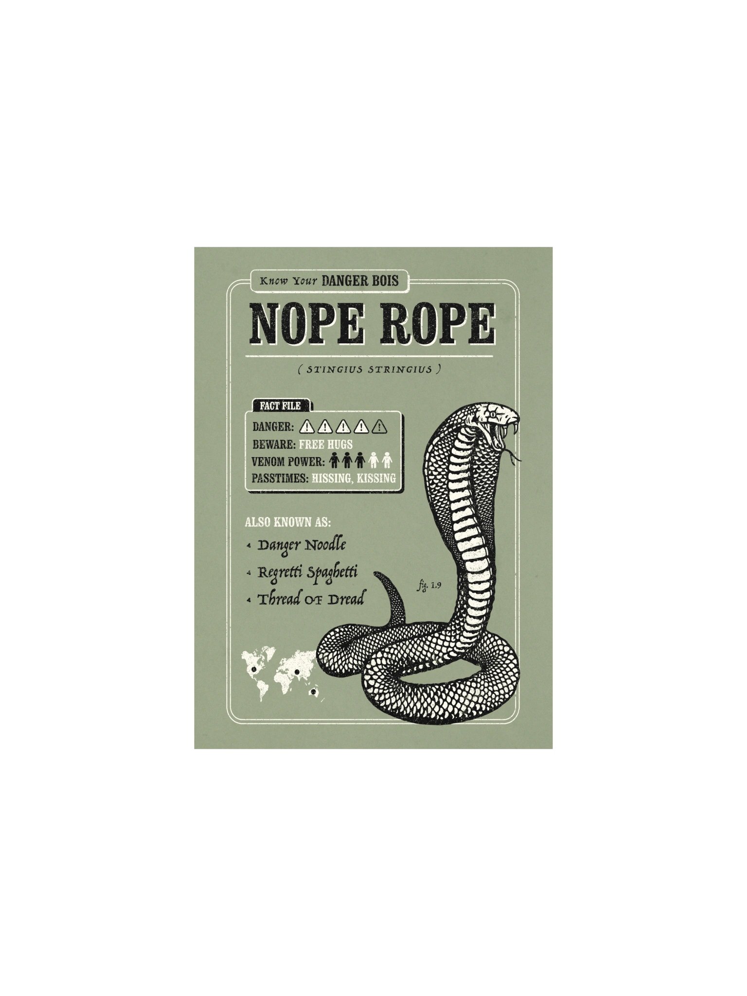 Nope Rope Poster product image (1)