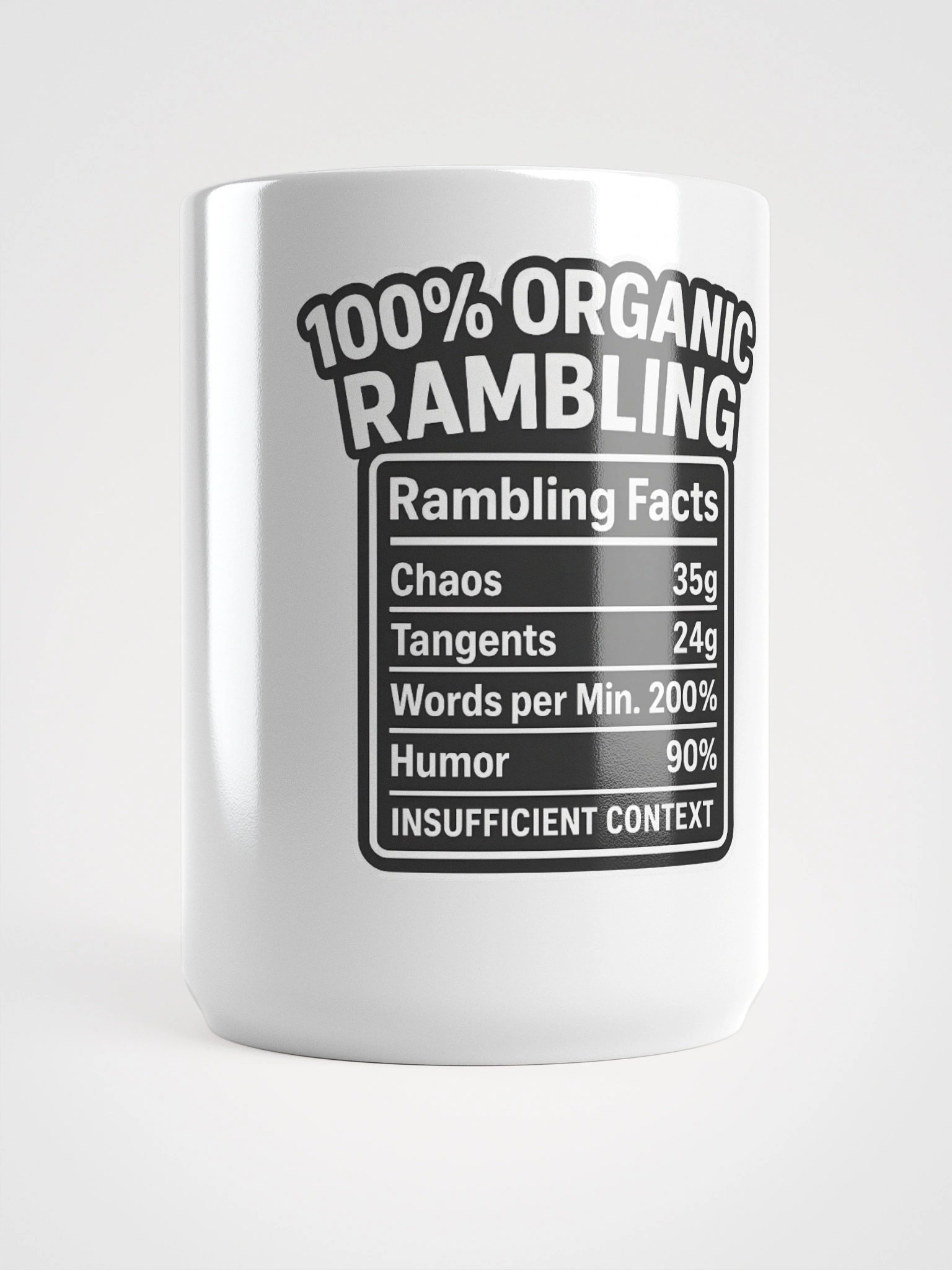 Organic Rambling Nutritional Mug product image (5)