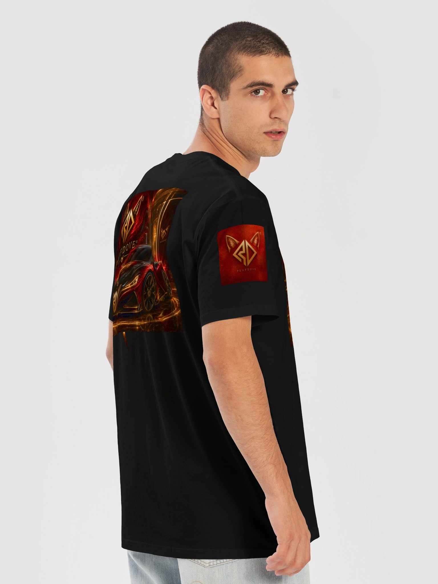 PEAFDOVE® CAT CAR — Night Arrival Shirt product image (2)
